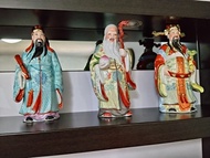 福祿壽三星陶瓷擺設