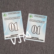 Acrylic Queue Number, Parking Card etc.