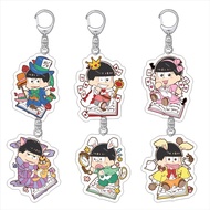 ST3 Mr Osomatsu Acrylic Keychain Backpack Pendant Bags Accessories Anime Periphery TS3