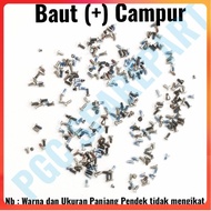 Mixed Size Flower Bolts and Bolts - 1 Pack Weight 5gr