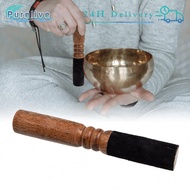 12cm/18cm Wood Singing Bowl Mallet Tibetan Singing Bowl Mallet Strike Sound Bowl Drum Stick