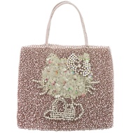 成色極佳 Anteprima Hello Kitty 粉紅金屬絲手提包 0431 [二手] ANTEPRIMA