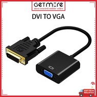 1080P Dvi-D Dvi-i 24+1 /24+5 Male To Vga Female Active Cable Adapter Converter Dvi To Vga Hd Display
