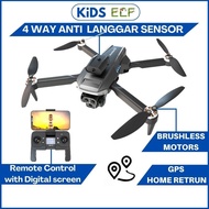 (2KM Distance)K998 EIS Stabilization GPS Drone with Obstacle Sensor Dual HD Camera Brushless Motor F