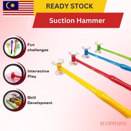 2pcs Children's Board Games Sucker Hammer Fun Toys Knock Suction Table Party Game Toy