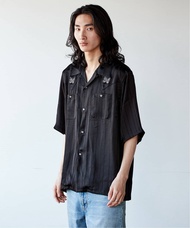 JS/NEEDLES SMU S/S Cowboy One-Up Shirt/短襯衫/黑色(001)/M