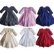 Raya Peplum Clothes for Girls 1 Year to 12 Years Event Robe Dinner Pricess Gown Long Dress
