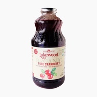 Lakewood Organic PURE Cranberry Juice (2 x 946ml) | Gluten Free