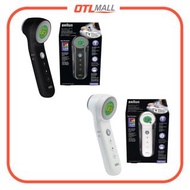 Braun | 百靈牌 免接觸及接觸式額溫槍 紅外線嬰幼兒額探槍 BNT400 - 黑/白色【平行進口產品】