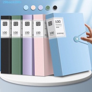 BACK2LIFE A4 File Folder, Large Capacity Desktop Storage A4 File Organizer, Morandi Color Multifunct