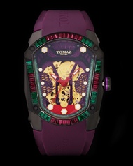 Tomaz GT Skeleton TW028-D18 Crystal Watch – Comfort Strap