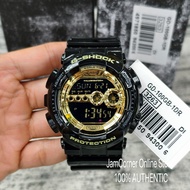 100% ORIGINAL CASIO G-SHOCK GD-100GB-1 BLACK GOLD DIGITAL