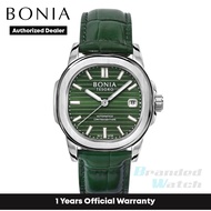 [Official Warranty] Bonia BNB10736-2392LE Women's Automatic 36MM Leather Jewellery Set Watch