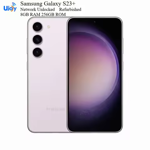 Samsung Galaxy S23+ 5G Network Unlocked Android Refurbished Smartphone 6.6" 8GB+256/512GB ROM Snapdr