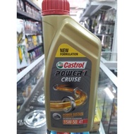 MINYAK 4T CASTROL POWER 1 GOLD NEW FORMULATION 15W-50