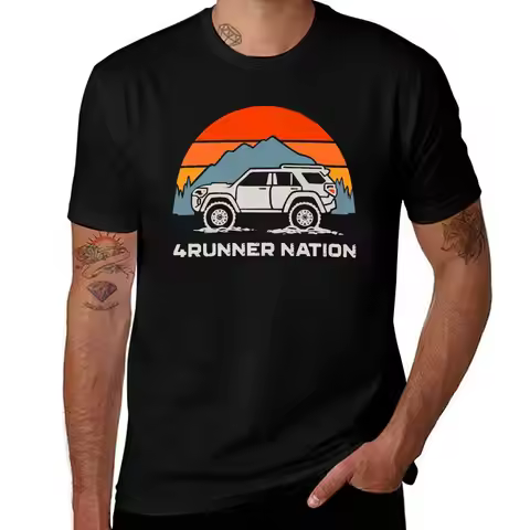 5th Gen 4Runner Heritage Sunset Vibes (4Runner Nation) T-Shirt graphic t shirt vintage cute clothes 