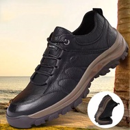 Foreign Trade Plus Size Men's Shoes 2023 New British Casual Shoes Men's Non-Slip Outdoor Hiking Shoes Leather Shoes Men