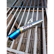 Stainless exhaust daeng sai4 ds4 open pipe 51mm canister only daeng DS4