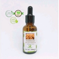 Frankincense essential oil 30ml, 100% pure, glass dropper type, GC/MS Tested,ISO certified FDA registered facility.