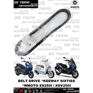 BELT DRIVE *P0130900810000 FOR WMOTO XDV250I / ES250I - KEEWAY SIXTIES ORIGINAL MFORCE SPAREPARTS OF