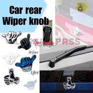 Rear Wiper Knob Glanz Hitman Hangloose Chrome Wiper Hat universal jazz perodua myvi kancil kenari al