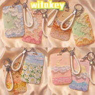 WITAKEY Business Card Holder, Plastic Credit Card Holders, Cartoon ID Card Sleeve Child