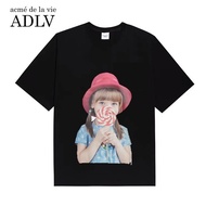 adlv tshirt authentic 100% original fashion short sleeve couple casual loose top
