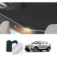 Foldable Roof Sunshade Compatible for Volvo c40 Recharge 2021-present ec40 Accessories Upgraded Heat