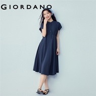GIORDANO WOMEN Women Pleated Dress 13466258