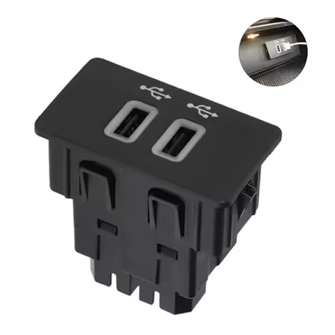 Dual USB Port Interface Module With Activity Indicators For Ford Navigation Music Streaming Replacem