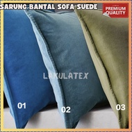 Lakulatex - Sofa Cushion Cover Premium SuedePOLOS 30x30 40x40 45x45 50x50 60x60 - Cushion Cover