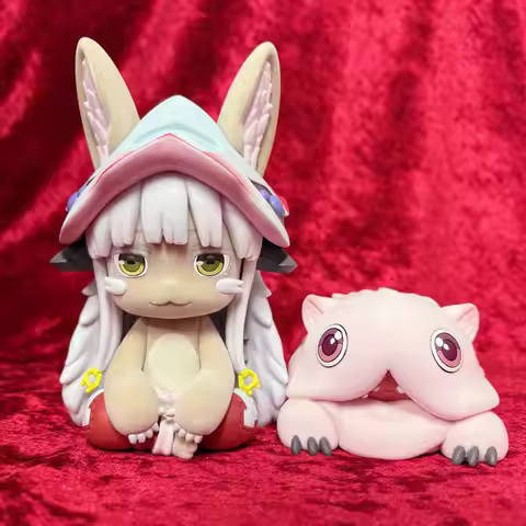 Original BANPRESTO BIG Fluffy Puffy Made in Abyss Nanachi Mitty Action Figures Collection Model Toys