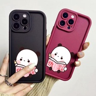 Panda "Grudge Notebook" phone case for iPhone 17/16/ 15 Pro Max/14/ 13/12/11/Mini 7/ 8 Plus Xs X sho