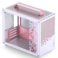 JONSBO/JONSPLUS Z20 Pink/White Micro-ATX Mini Tower Pc Case,with Detachable Carrying Handle, Mini Si