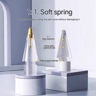 Replacement 4x Tips for Apple Pencil 1/2/3/Pro (US B-C) with Thin Soft Nibs