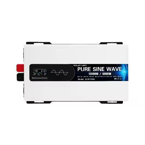 Ready to Ship 5000W 6000W 8000W 12000W Pure Sine Wave Power Inverter 12V 24V 48V 60V 72V 96V to 110V