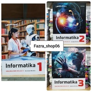 NEW Informatics Book ICT REVISION SMA MA Class 1 10 X, 2 11 XI, 3 12 XII Yudhistira Independent Curr