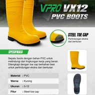 Safety Boots VPRO VX12 Safety Boots VPRO VX12 Pvc Boots Steel Toe Cap