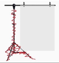 C型攝影 支架套裝  柔光紙 橫杆 背景布 拍照 拍攝 濾光 道具 牛油紙 攝影棚 固定 支撐架 (全新)