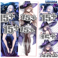 Pillowcase Honkai:Star Rail The Herta and Jingliu HSR Honkai Star Rail Pillow Cover Anime Game Custo
