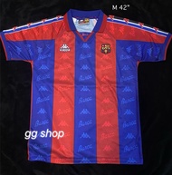 เสื้อบอลย้อนยุค Retro งานวินเทจ บาเซโลน่า เจ้าบ้าน 1992-1995