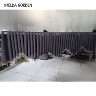 CURTAIN FRINGE ONLY CURTAIN/ 6 WAVES 12 WAVES BLACKOUT MATERIAL