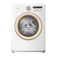 HISENSERoman Holiday Series เครื่องซักผ้าฝาหน้า Inverter 10.5 kg (สี Holiday White) รุ่น WF105R5