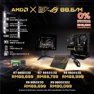 # DOTATECH AMDxROGxEdition20 88.6/M Gaming PC Package W/ Monitor Keyboard Mouse 48GB DDR5 / 48GB DDR
