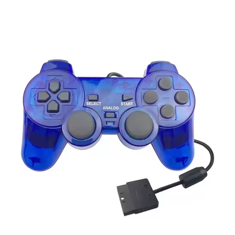 PS2 Game Controller Dual Vibration Gamepa Gamepad For PlayStation 2 PS2/PS1 for Sony 2.4G Playstatio
