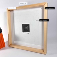 20x20 cm Wooden Photo Frame - Minimalist Home Decoration Photo Frame