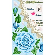 Kad Kahwin Digital l Custom Template E-Card Wedding Invitation l Custom Template Digital Card