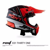 MERAH Helmets cross Jpx Fox1 X31 Red doof