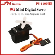 JX PS-1109HB  9G Micro Mini Motor Digital Servo 2KG Large Torque 4.8V-6V For 1/18 Micro RC Car Airpl