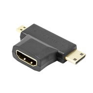 I-WIZ 彰唯 HDMI母/Micro+MiniHDMI轉接頭.